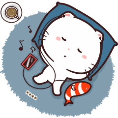 Cymo The Fluff: Custom Stickers
