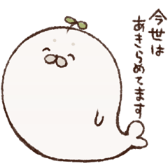 あきらめたあざらし６
