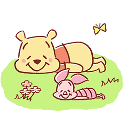 小熊維尼＆小豬（可愛和善篇）
