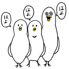 ３匹の煽りバード
