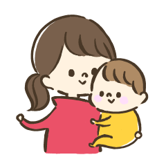 育児ママさんスタンプ