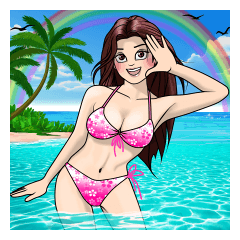My friendship sticker 8