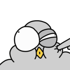 Burdensome pigeon named Eagle