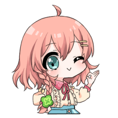 天羽よつはLINEスタンプ