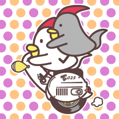 (・8・){置賜弁ととこ'sスタンプ)