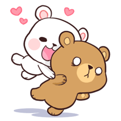 Bear Couple : Milk & Mocha