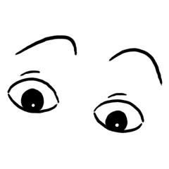 eye emoticon