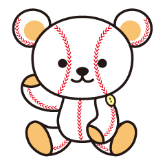 野球クマさん