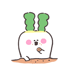 Radish rabbit!