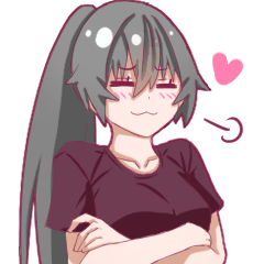 Aiko-chan Couple stickers 04