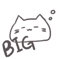 ねこのスタンプ【big】