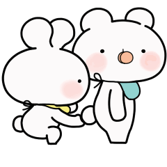 緩緩×甜心♡北鼻熊兔寶