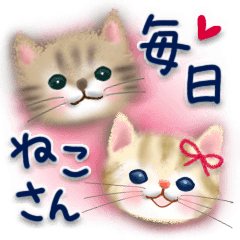 ♡まいにち猫さんスタンプ♡