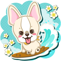 Aloha♡波乗りkai(フレンチブルドッグ)