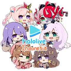 hololive Indonesia sticker Vol.1