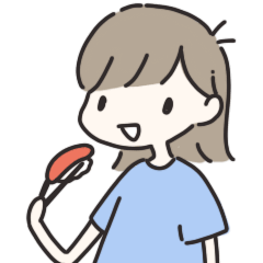 うごくむもスタンプ(ガール)