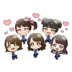CROWN POP公式スタンプ