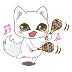 Arctic Fox as white as snow