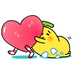 香蕉人：❤ 我要黏你 ❤