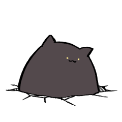 にわねこ黒2