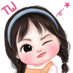 kor-ya lovely Big stickers(TW)