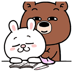 Filled with bear and rabbit hearts