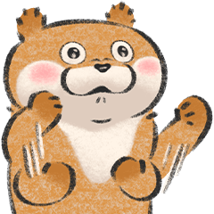 Cute lie otter17