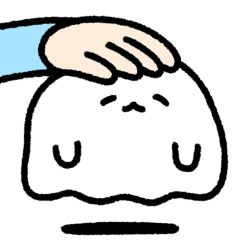 動く！ゆるいオバケちゃん