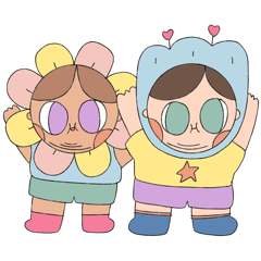 flowergirl & tulipboy (cute;)