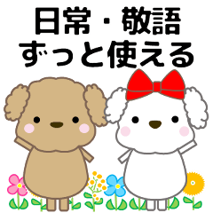 ずっと使える大人の優しい気遣い　プードル