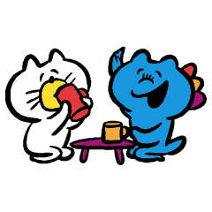 絵から文字に変化するニャビンキャビン3