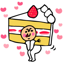 ザ・文字なしイラストスタンプ集【菓子編】