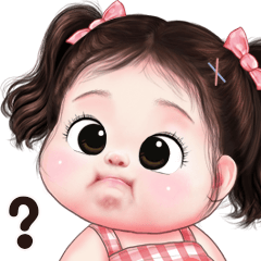 จ้ำม่ำ น่ารัก บิ๊กสติกเกอร์