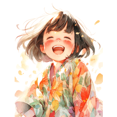 可愛微笑早安大貼圖