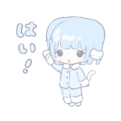 おさかなちゃんとペットのしらたま1