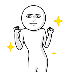 動く真顔 2