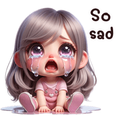 Rainy cute girl (ENG)