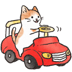 猫好きが反応するスタンプ4