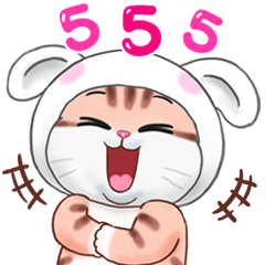 เหมียว เหมียว กระต่าย ลายเส้น