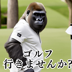 ゴリラのゴルファー【毎日使える】