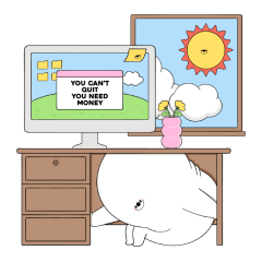 Mr.Happiness DIY Stickers Work Set