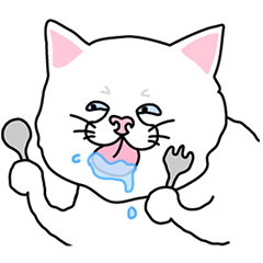 [Imshine] Funny white cats
