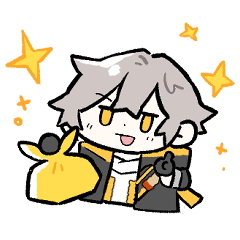 Honkai: Star Rail Shidare Chibi Stickers