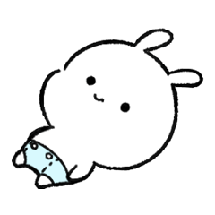 多分、うさぎの赤ちゃん -写真に貼ってね-