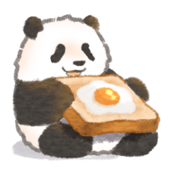 毎日使いやすい！パンダさんのスタンプ