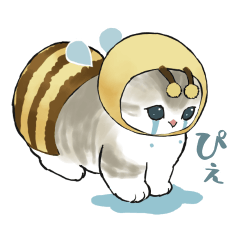 動く！みつばちにゃん
