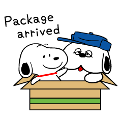 Snoopy สติกเกอร์ดุ๊กดิ๊กสำหรับครอบครัว♪