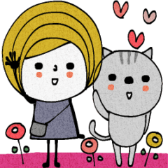 mottoの猫と友達♡敬語