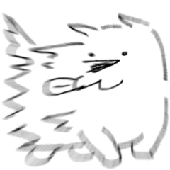らくがき<犬>