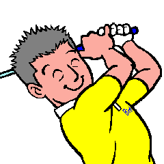 ゴルフで元気に9